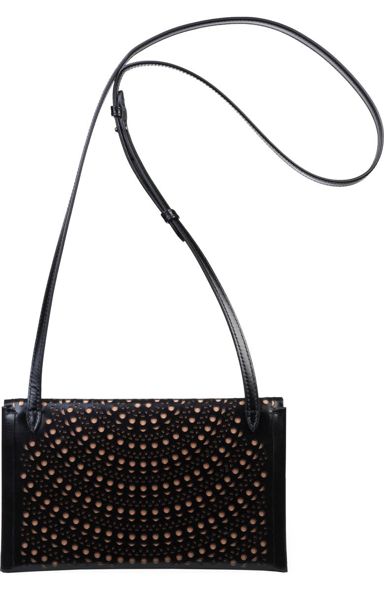 Alaïa Louise 20 Leather Envelope Clutch, Alternate, color,