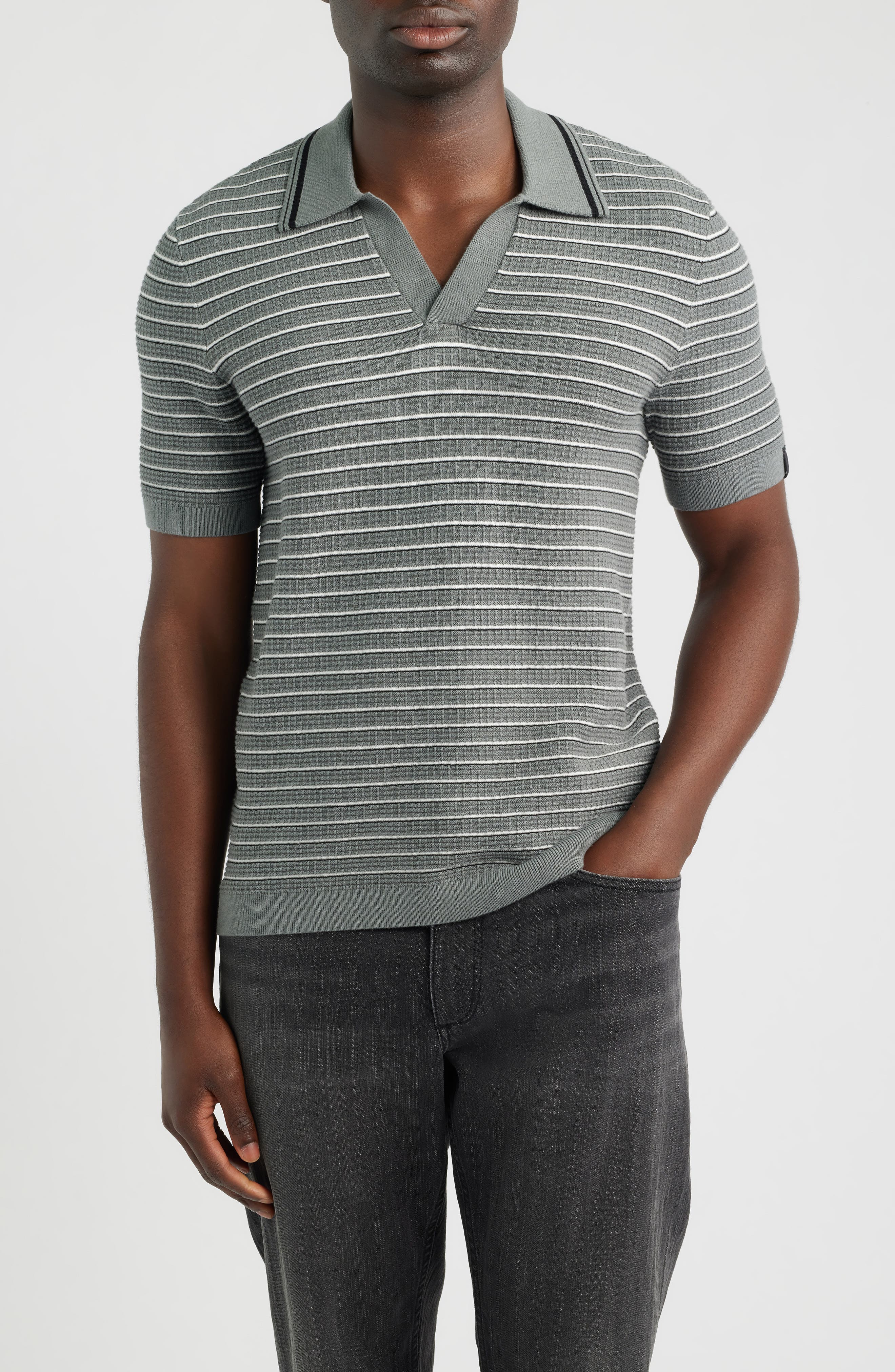 selected GREY STRIPE