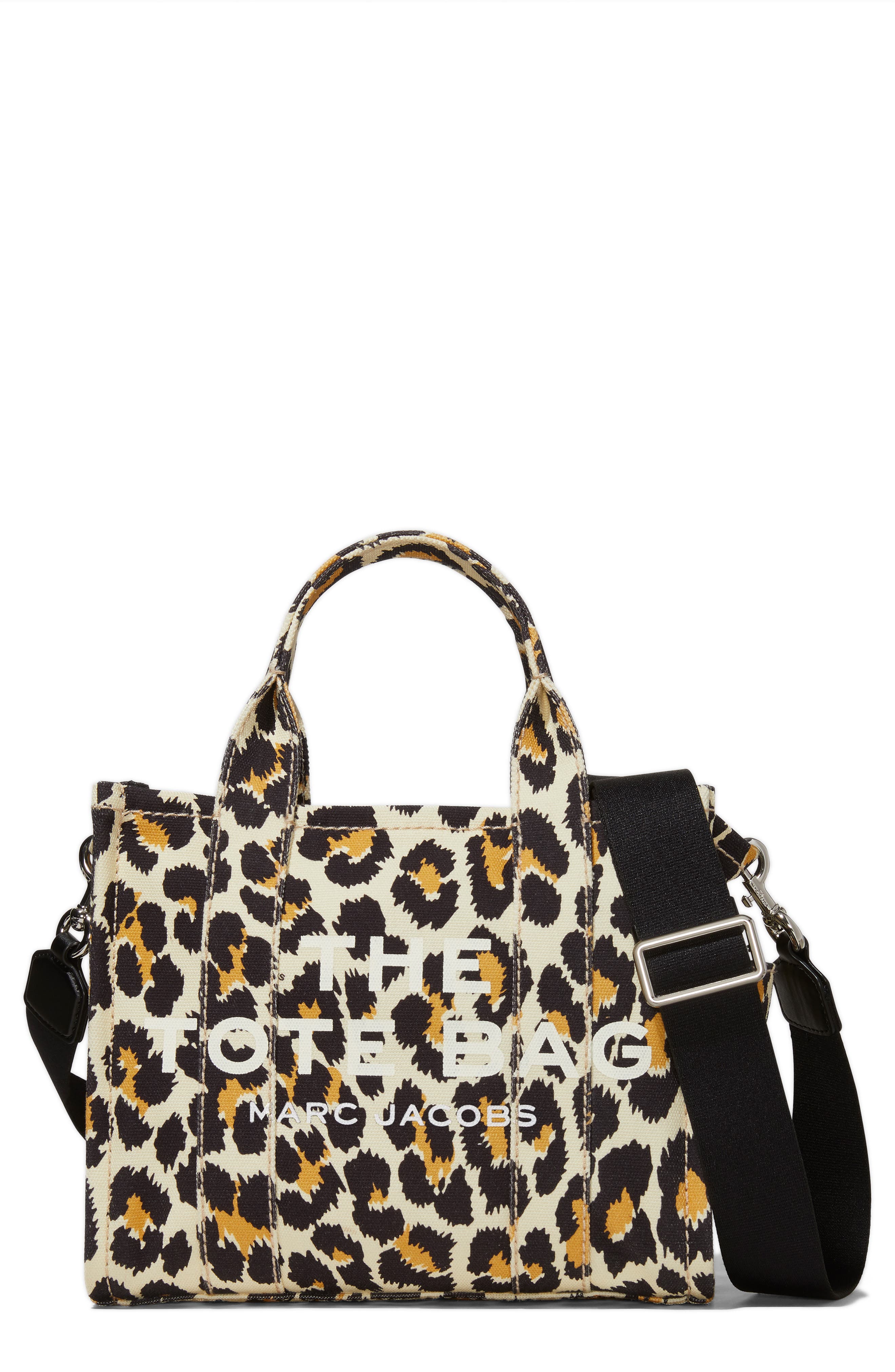 Marc Jacobs The Leopard Small Tote Bag, Main, color, 