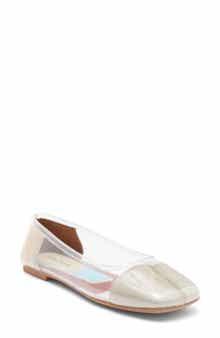 Jeffrey Campbell Perception Square Toe Flat