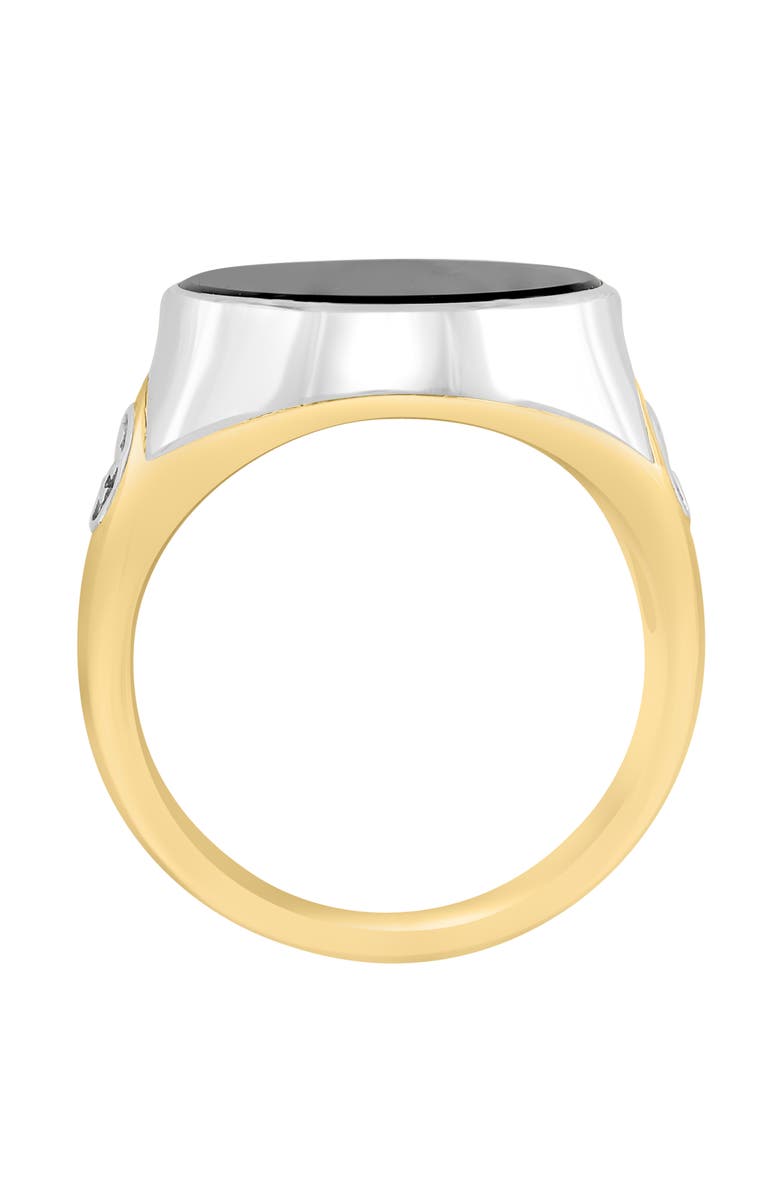 EFFY Round Onyx Ring, Alternate, color, 