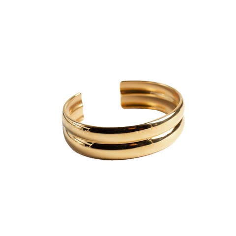 Chunky Gold Statement Bangle