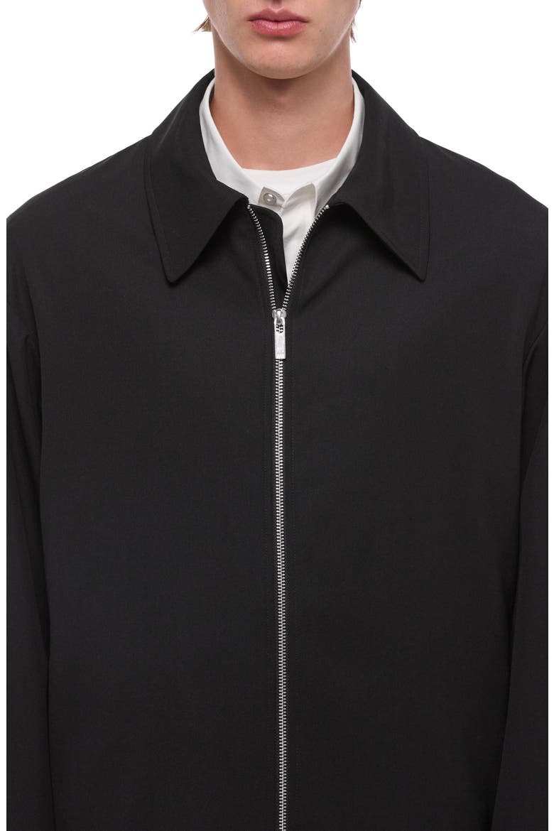 Wool Gabardine Jacket, Alternate, color, BLACK