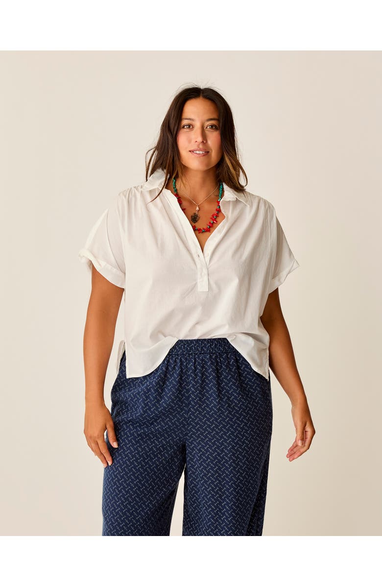 Carve Designs Elliott Voile Top, Main, color, Cloud