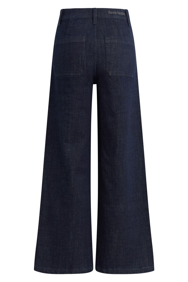 The Mischa Shortie Super High Waist Wide Leg Jeans, Alternate, color, WATERLOO