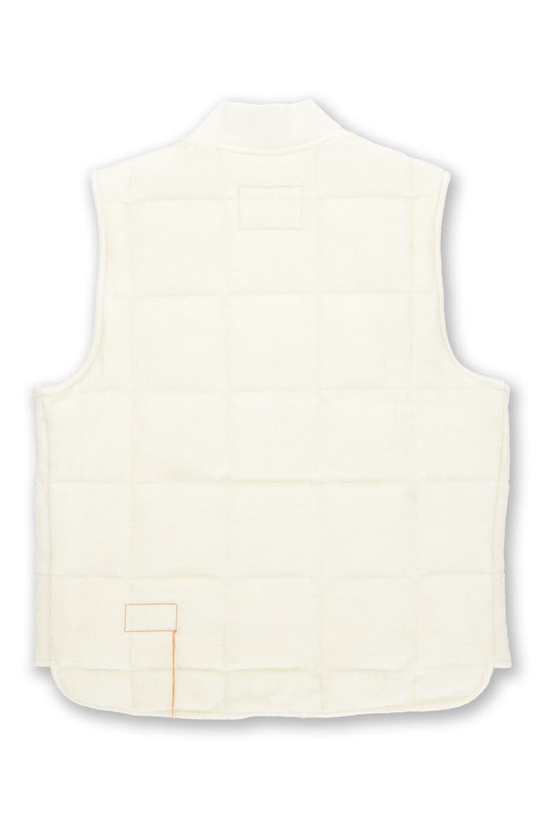 Wool Vest Jacket, Alternate, color, White