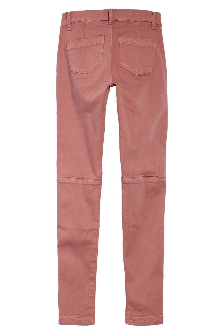 Kids' Skinny Cargo Pants, Alternate, color, ASH ROSE