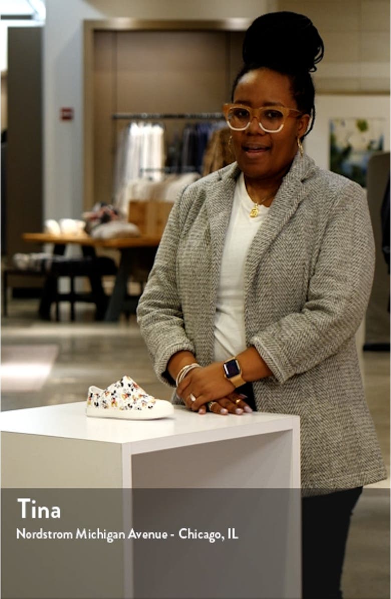 x Disney Kids' Jefferson Print Slip-On Sneaker, sales video thumbnail