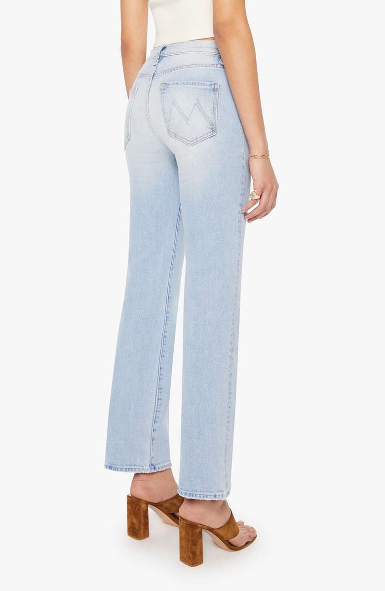 MOTHER The Kick It Ankle Flare Jeans, Alternate, color, Go Long