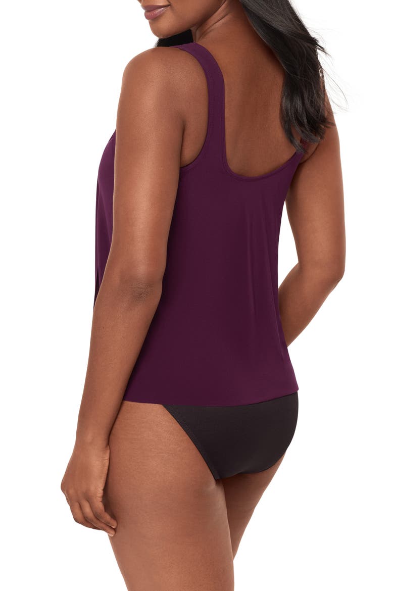 Rock Solid Atria Tankini Top, Alternate, color, BING