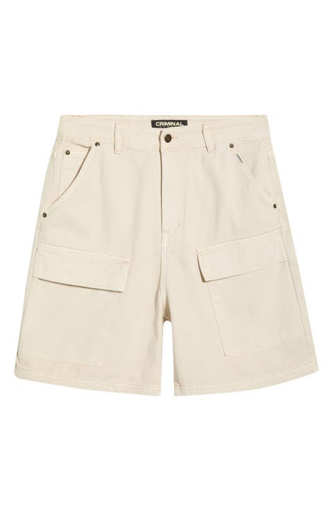 Cotton Cargo Shorts