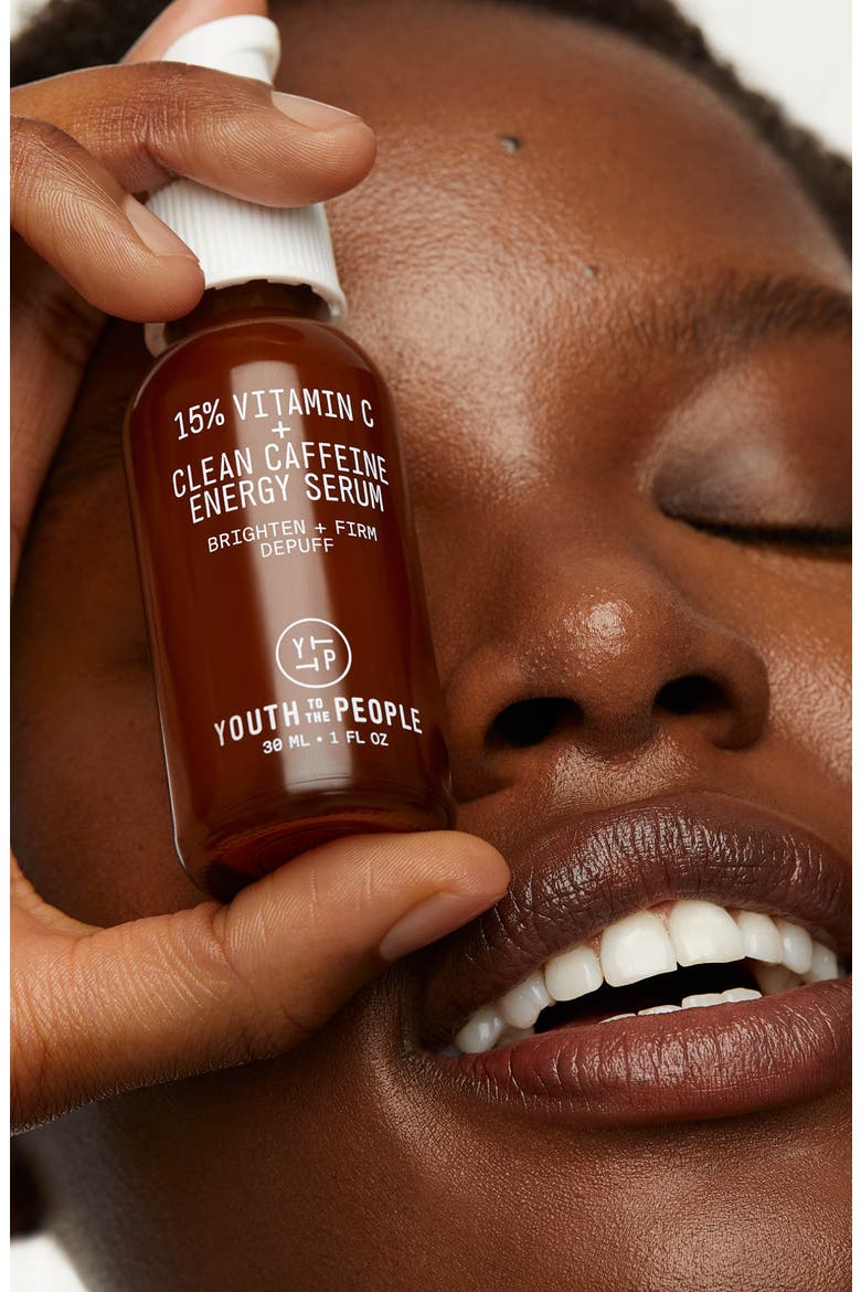 15% Vitamin C + Clean Caffeine Energy Serum, Alternate, color, NO COLOR