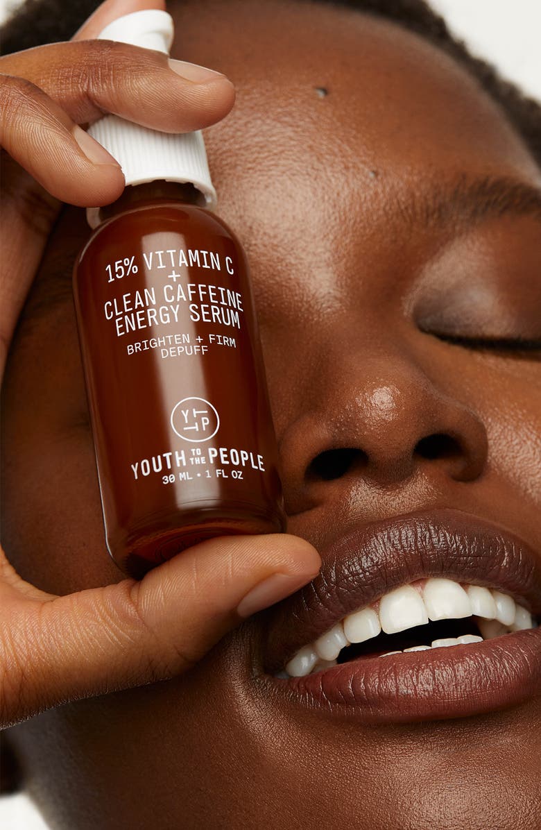Youth to the People 15% Vitamin C + Clean Caffeine Energy Serum, Alternate, color, 