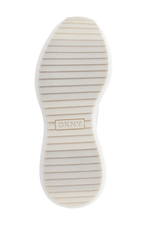 DKNY DKNY ZACATA PLATFORM WEDGE SNEAKER 