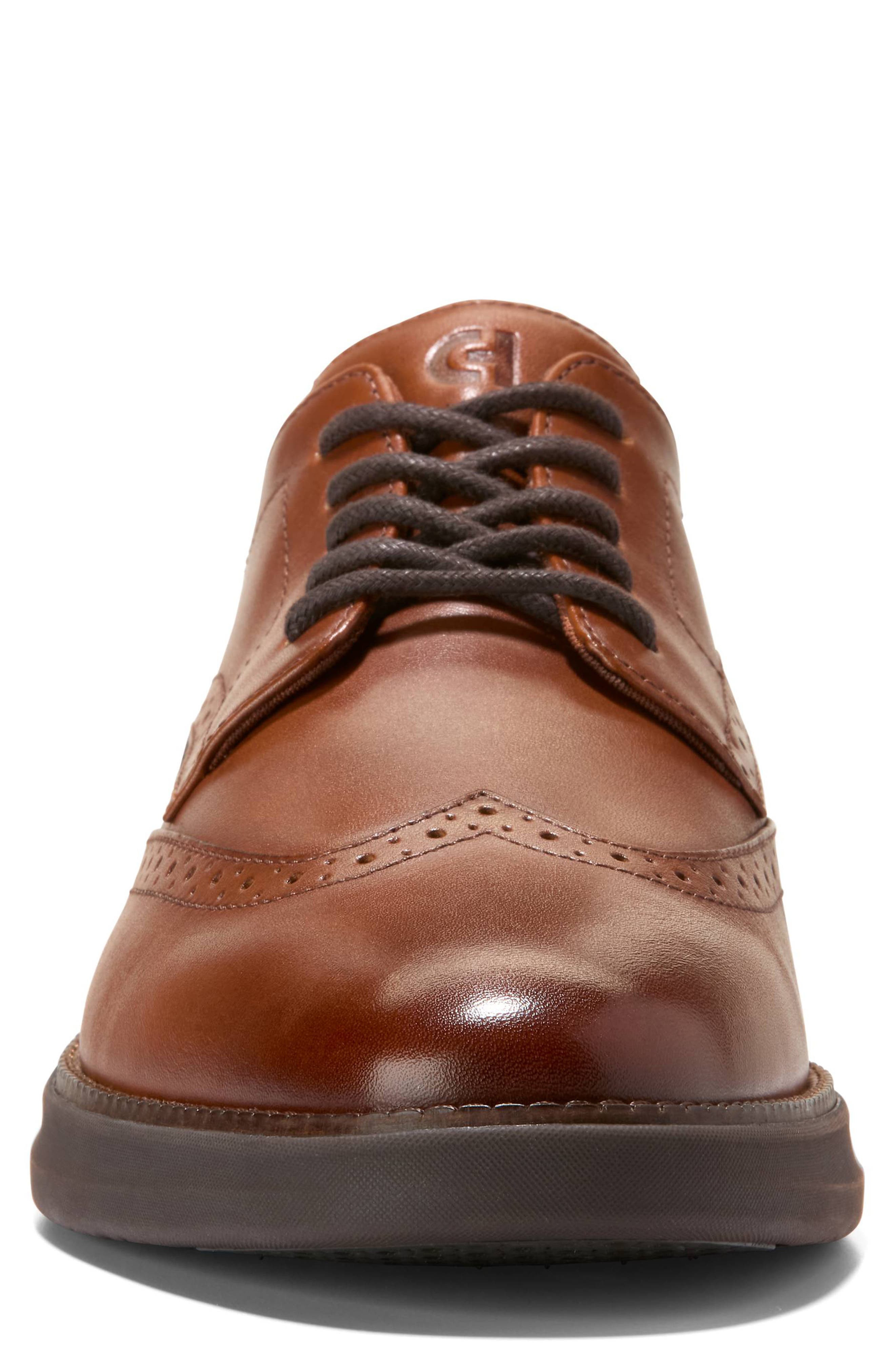 Grand Shadowlite Wingtip Derby, Alternate, color, BRITISH TAN / JAVA