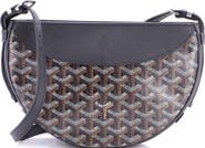 Pre-Owned Goyard Hirondelle Shoulder Bag Coated Canvas and Leather