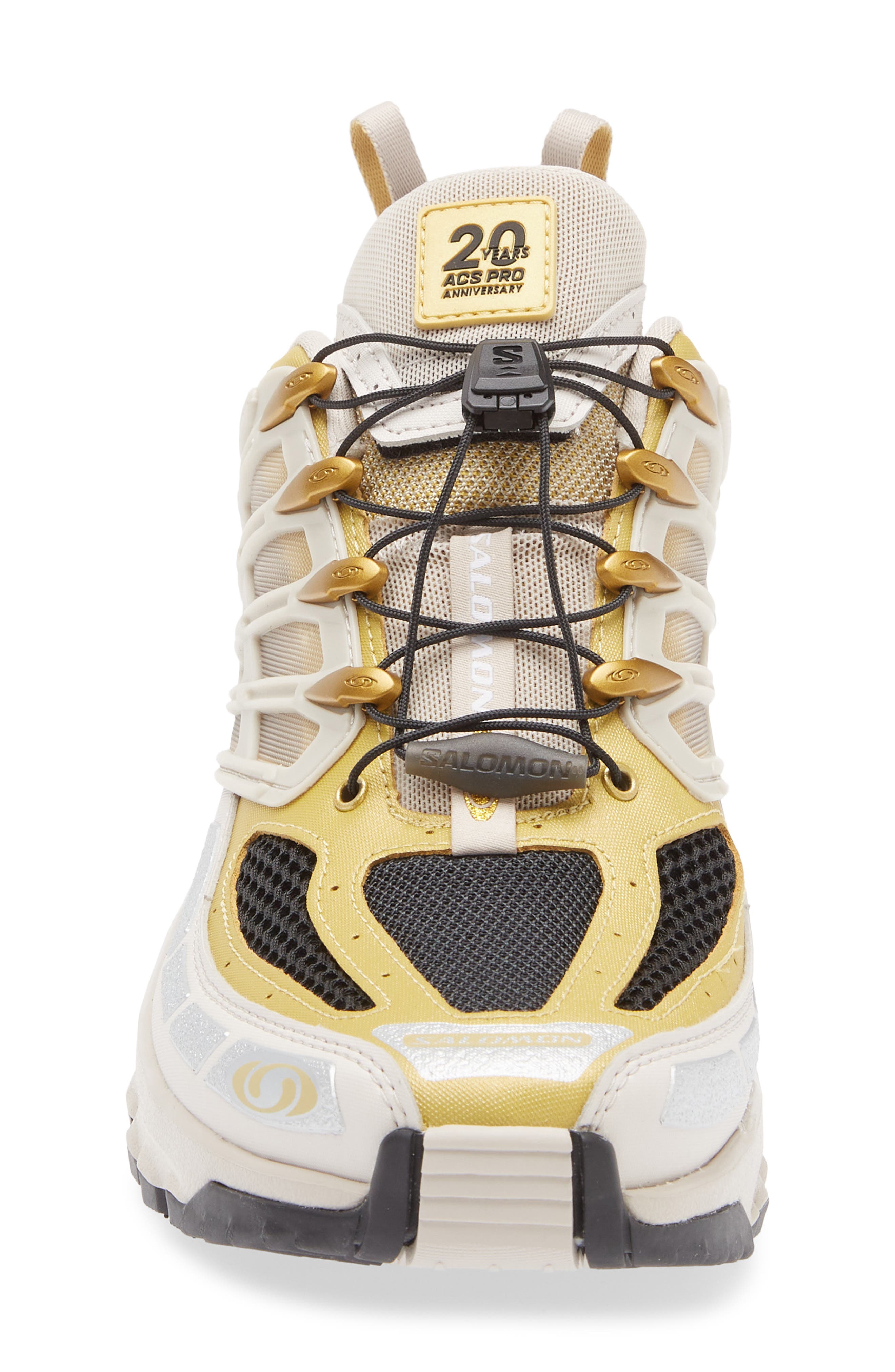 Salomon ACS Pro 20Y Sneaker, Alternate, color, Rich Gold Old/ Silver Cloud