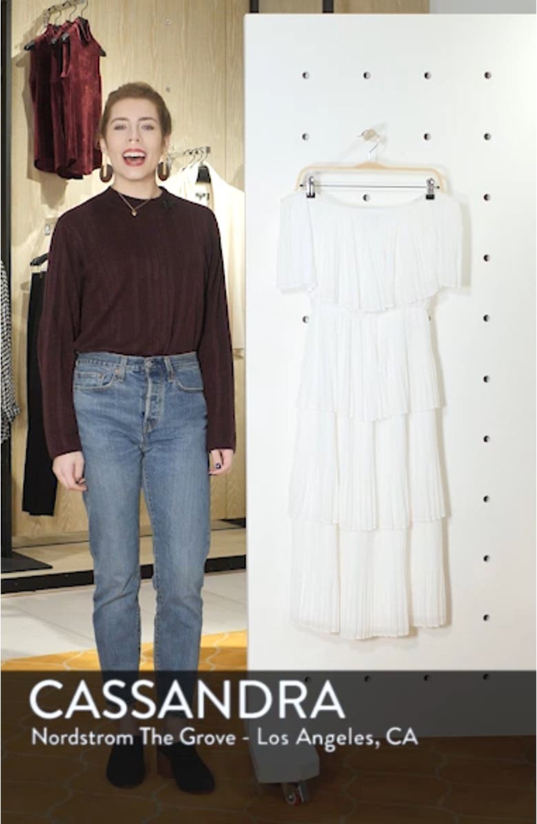 Gala Ready Off the Shoulder Dress, sales video thumbnail