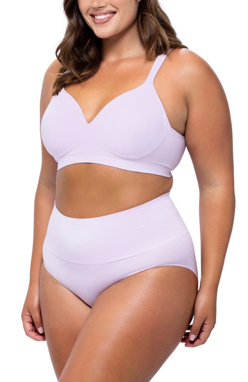 Underoutfit Smoothing At Waist Brief In Purple