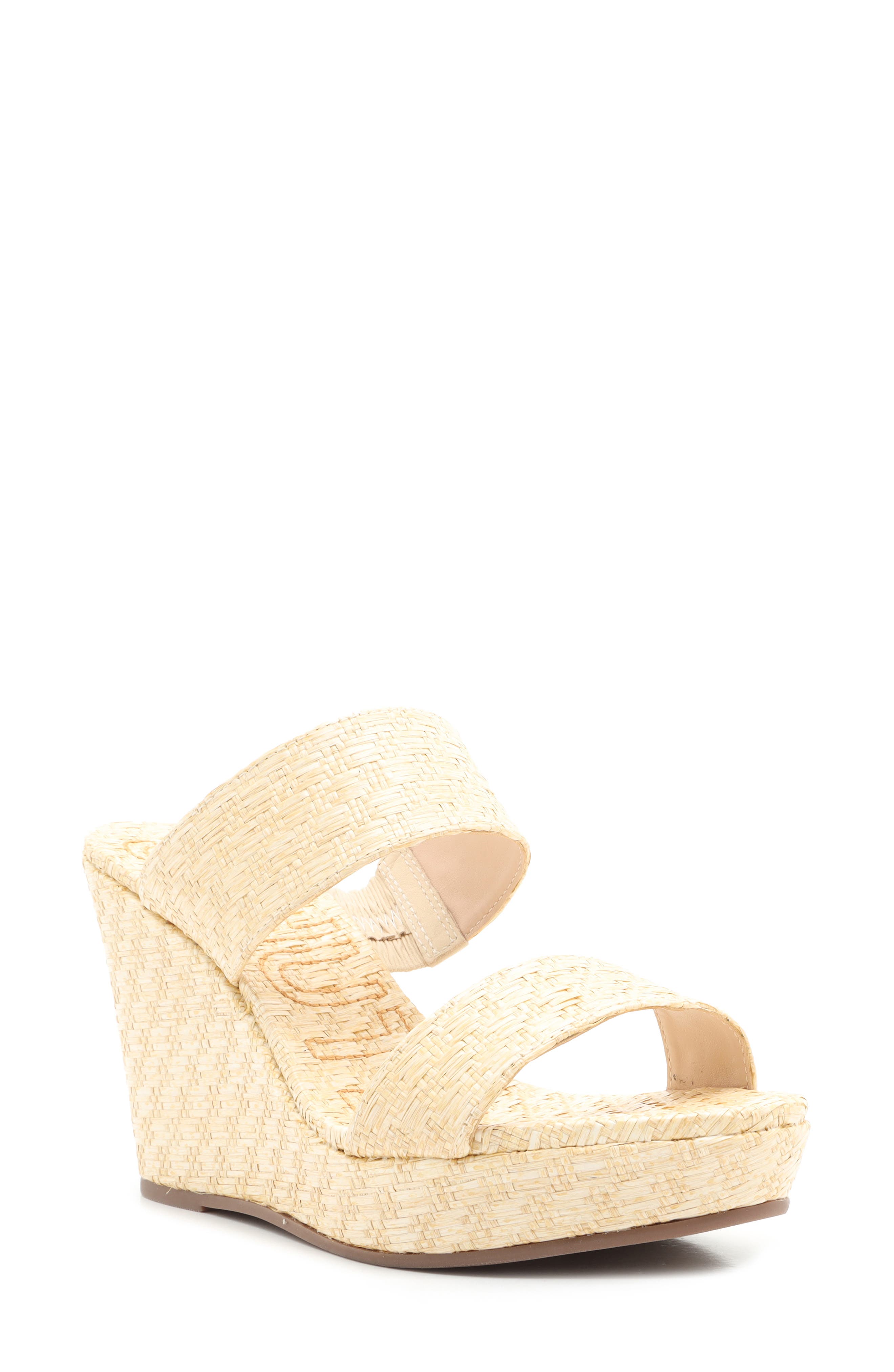 Schutz Tarla Platform Wedge Slide Sandal, Main, color, 