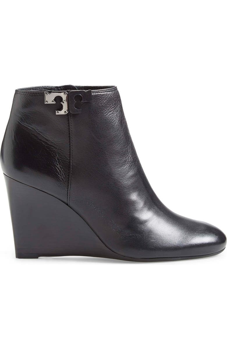 Tory Burch 'Lowell' Wedge Bootie, Alternate, color,