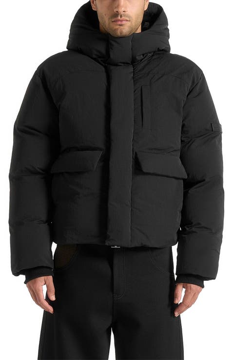 Casey Unisex Minimal Raglan Puffer Jacket