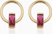 Oradina 14K Gold Bella Studs Earrings