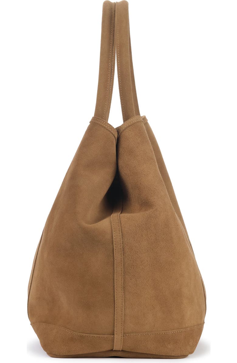 Ezra Arthur Audrey Nubuck Suede Leather XL Tote Bag, Alternate, color, Sand