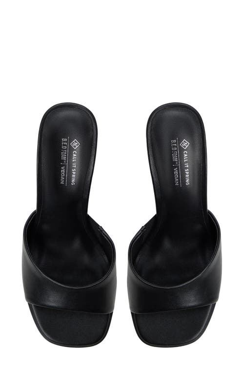 Call It Spring By Aldo Cassiee Slide Sandal In Black