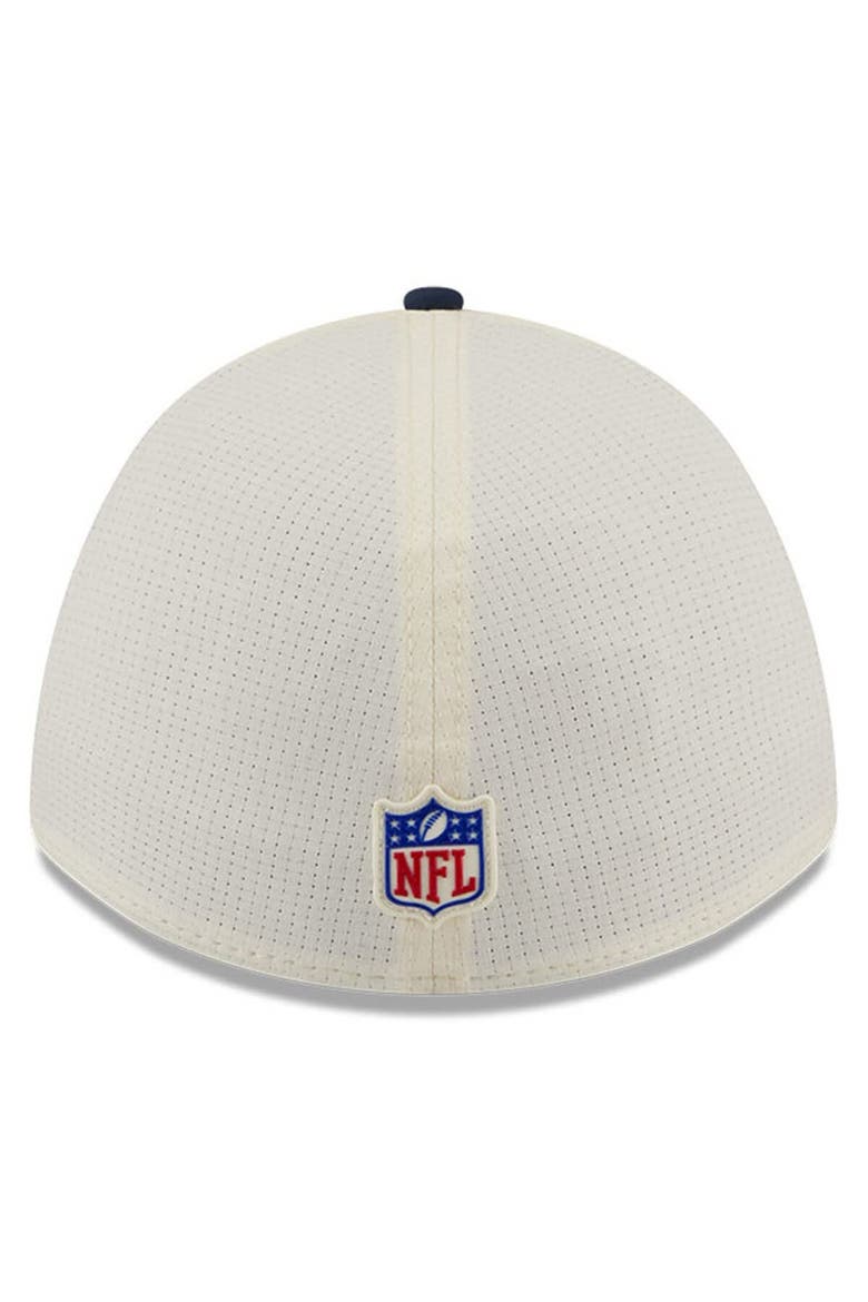Men's New Era  Cream/Navy Dallas Cowboys 2026 NFL Training Camp 39THIRTY Flex Hat, Alternate, color, Cream