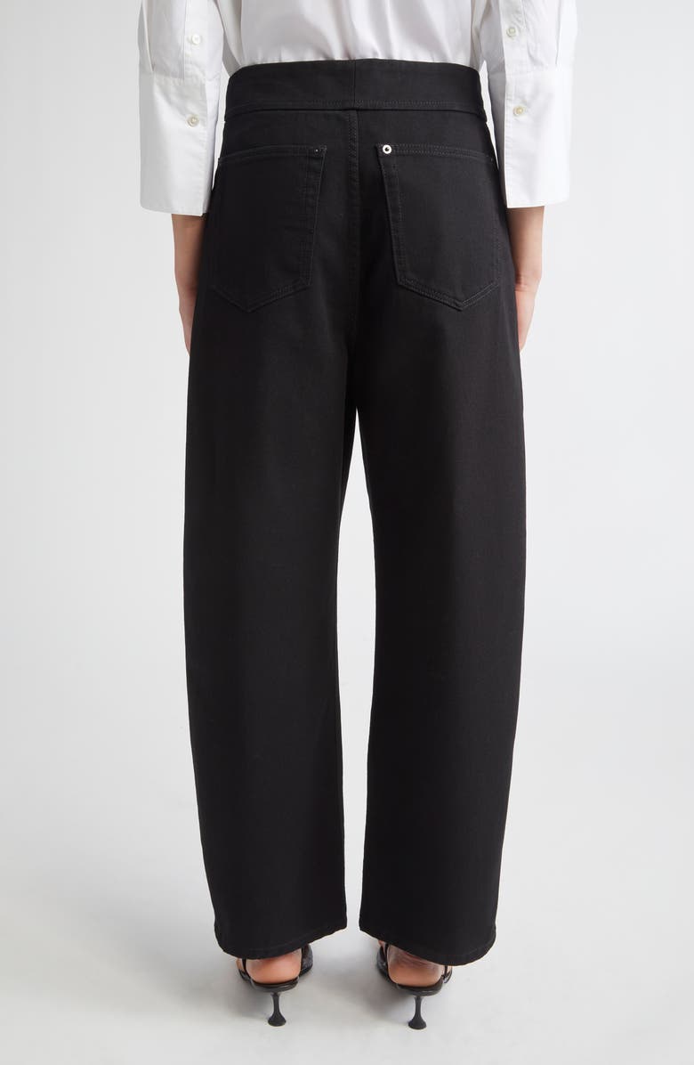 FFORME Elodie Curved Leg Jeans, Alternate, color, Black