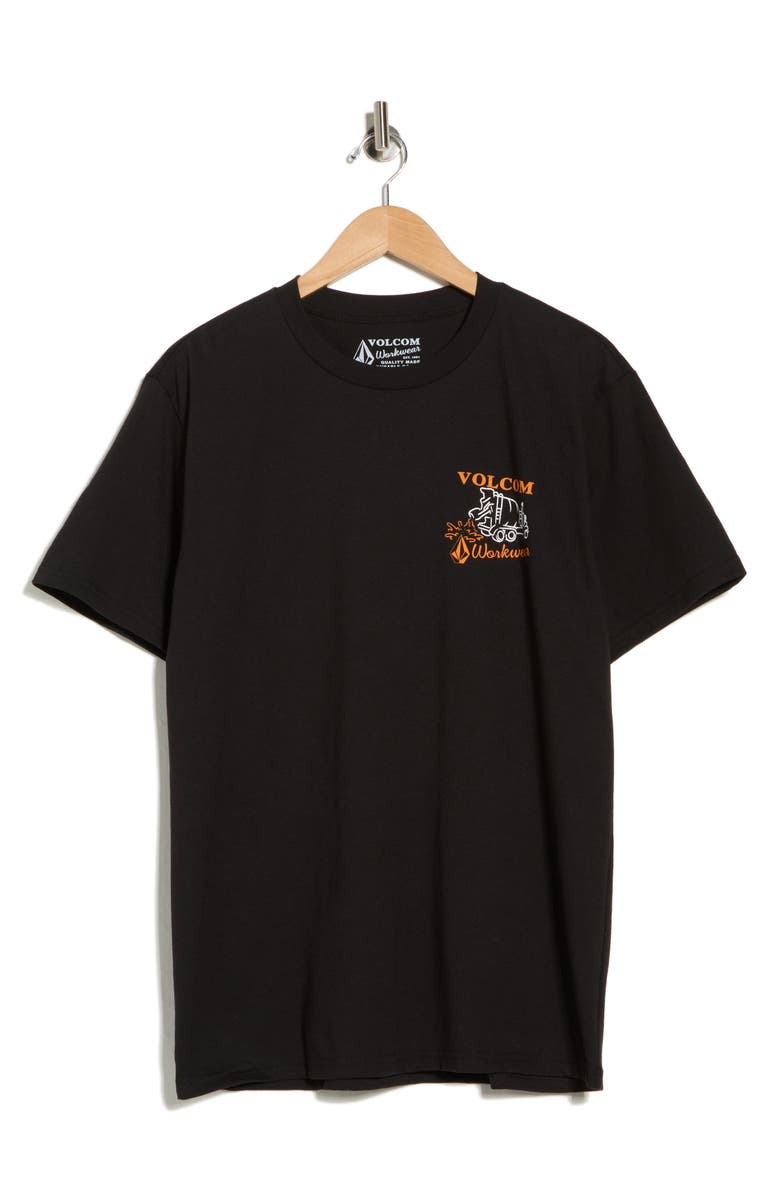 Volcom Pour Choices Graphic T-Shirt, Main, color, Black