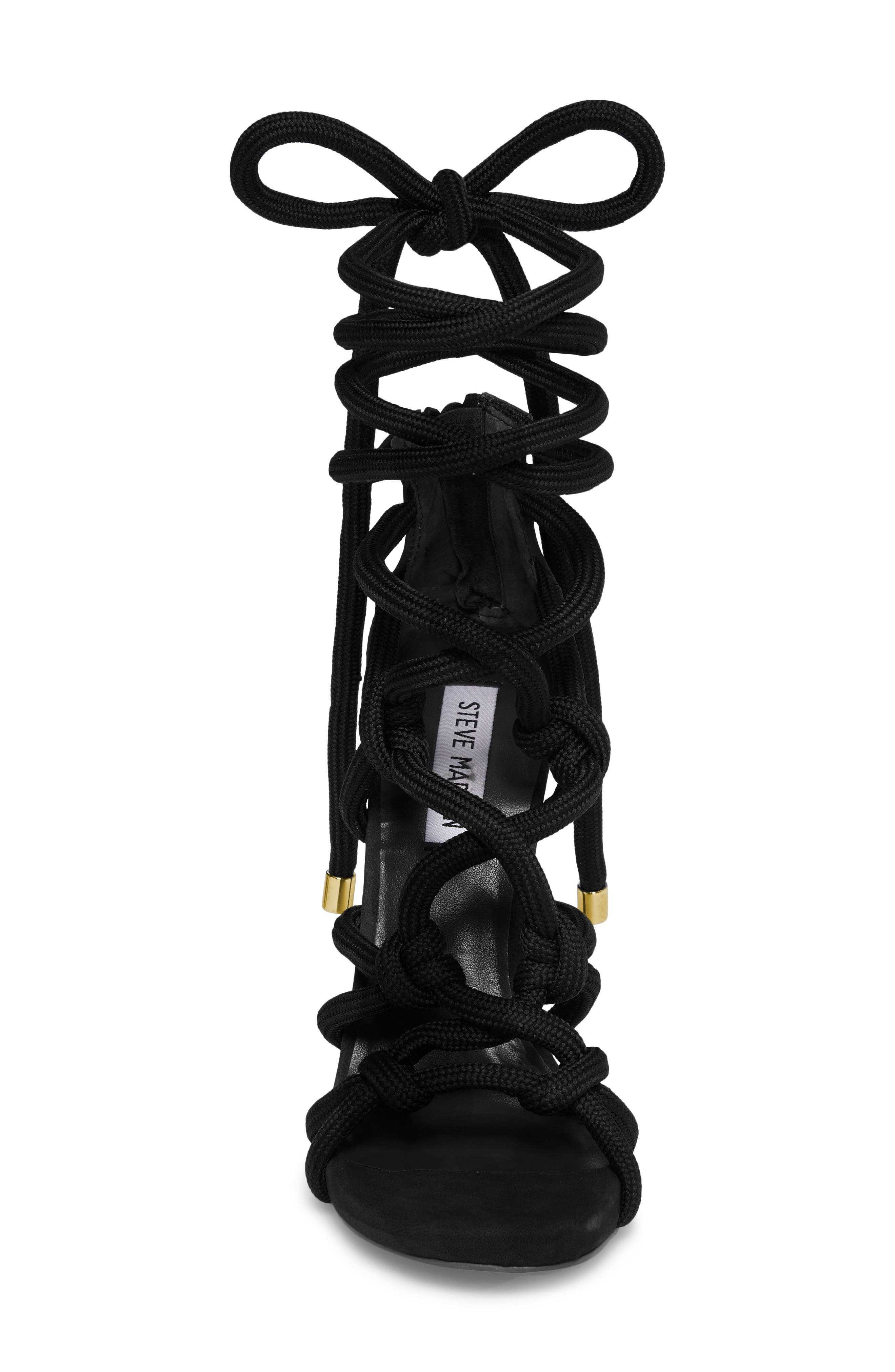 Steve Madden Dream Ankle Tie Sandal, Alternate, color, 