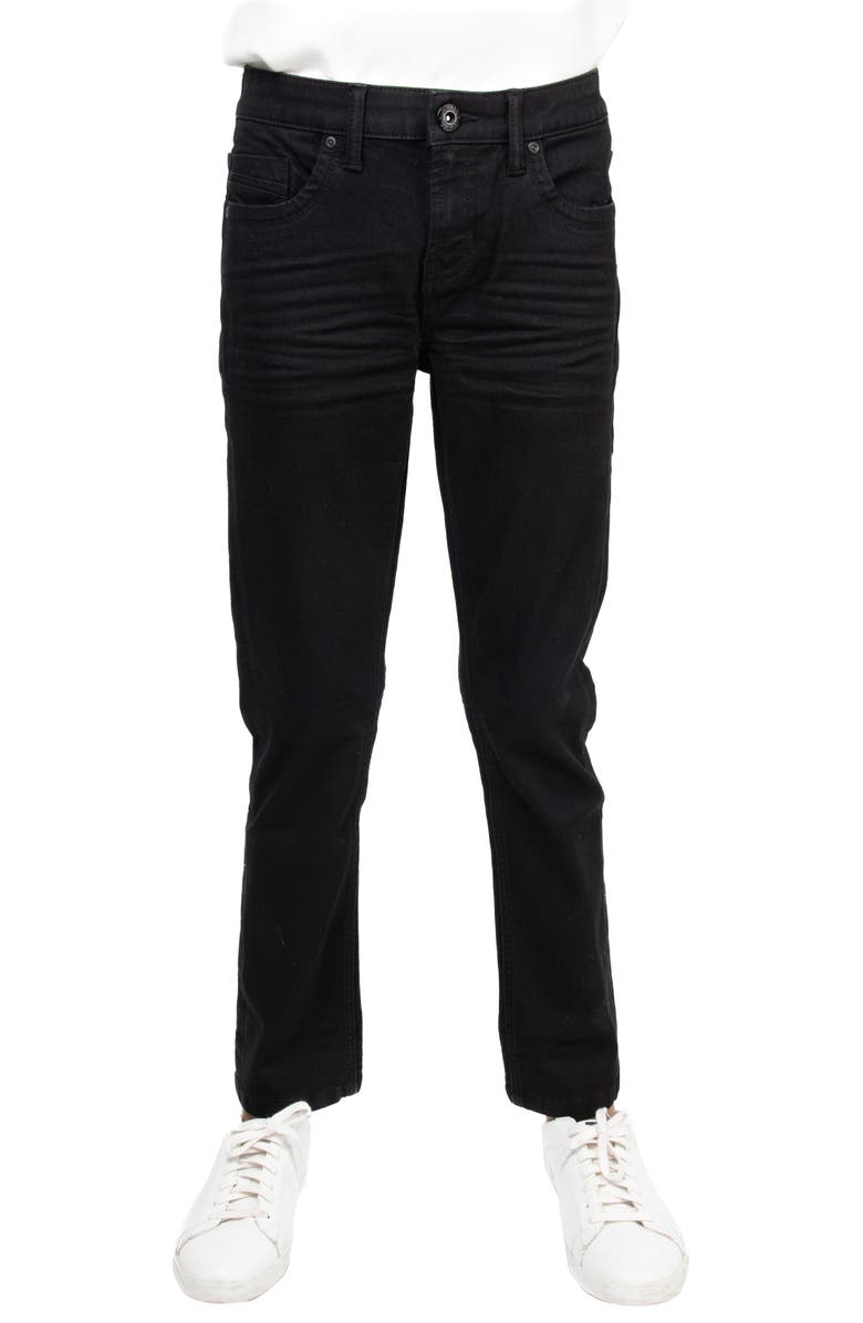 XRAY Kids' Cultura Stretch Straight Leg Jeans, Main, color, Jet Black