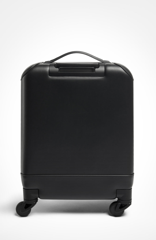 Aviteur Calfskin Lucite Handle Carry-on 19 Luggage In Black