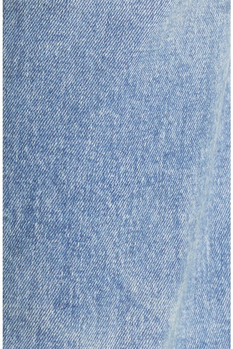 Chewed Hem Crop Straight Leg Jeans, Alternate, color, JASPER STRETCH