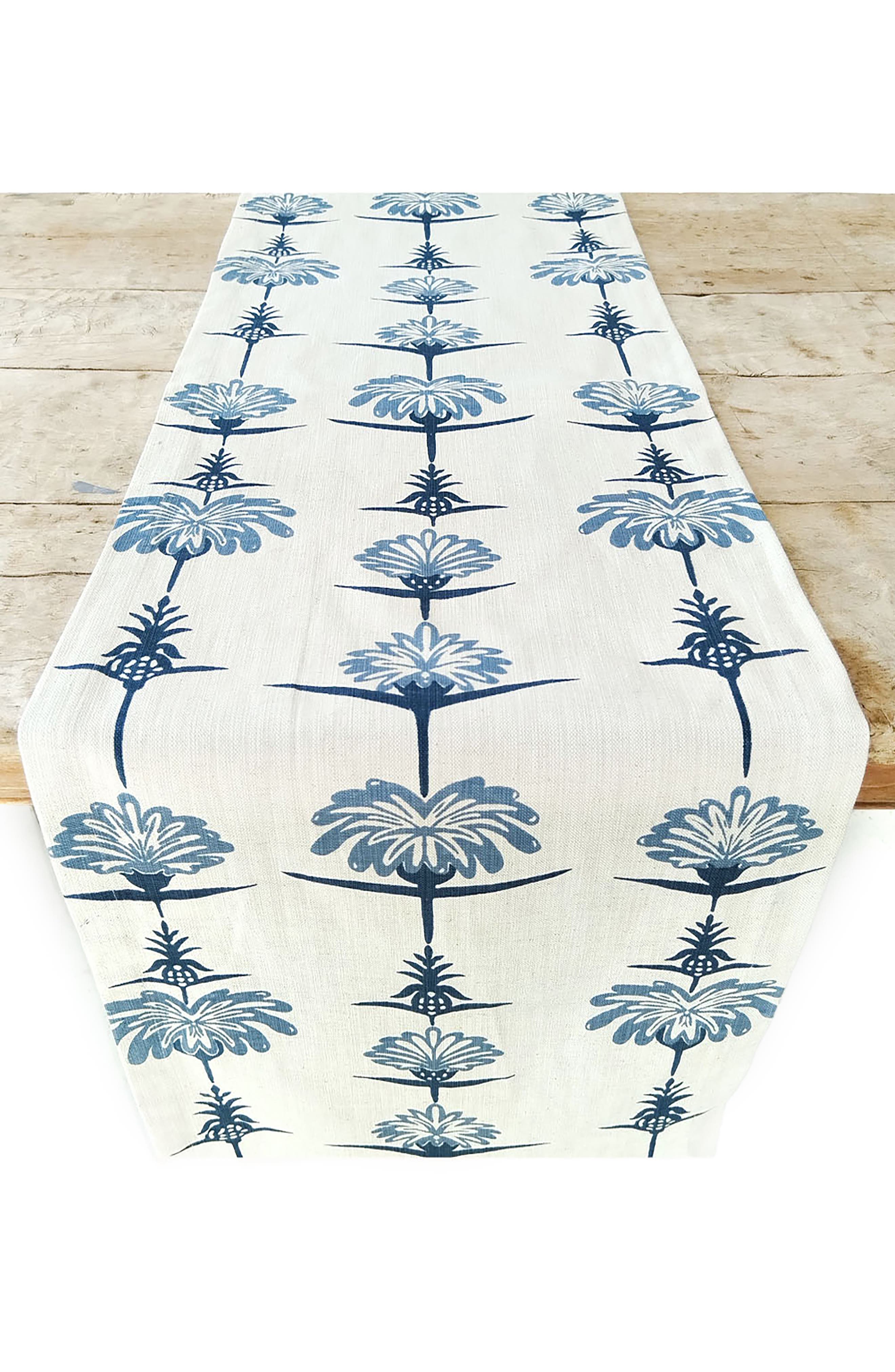 FRENCH HOME Tropical Garden Table Runner
