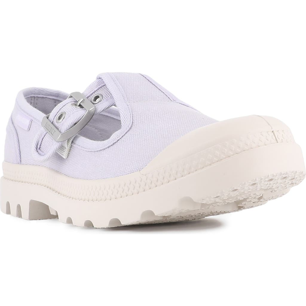 Palladium Womens Pampa M-jane Washed Sneakers In Milk Galaxy