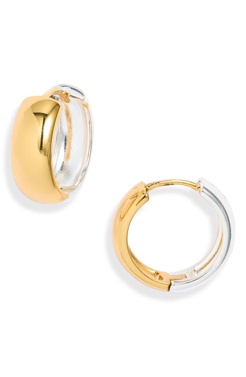 Demi-Fine Reversible Hoop Earrings