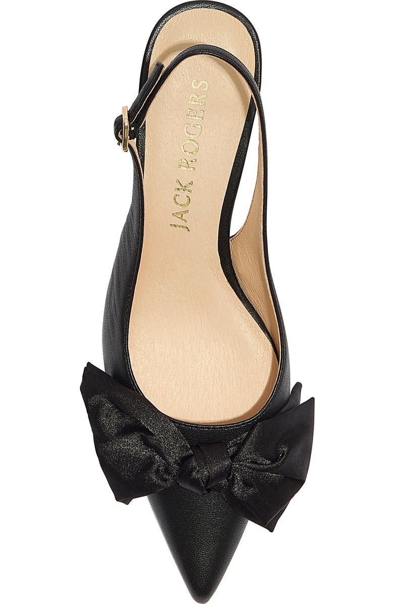 Jack Rogers Debra Pointed Toe Kitten Heel Slingback Pump, Alternate, color,