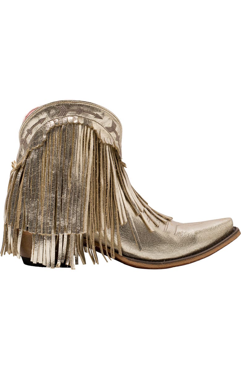 Lane Boots x Junk Gypsy Spitfire Fringe Bootie, Alternate, color,
