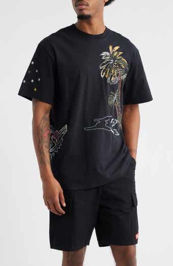 ICECREAM The Palms Embroidered Oversize T-Shirt