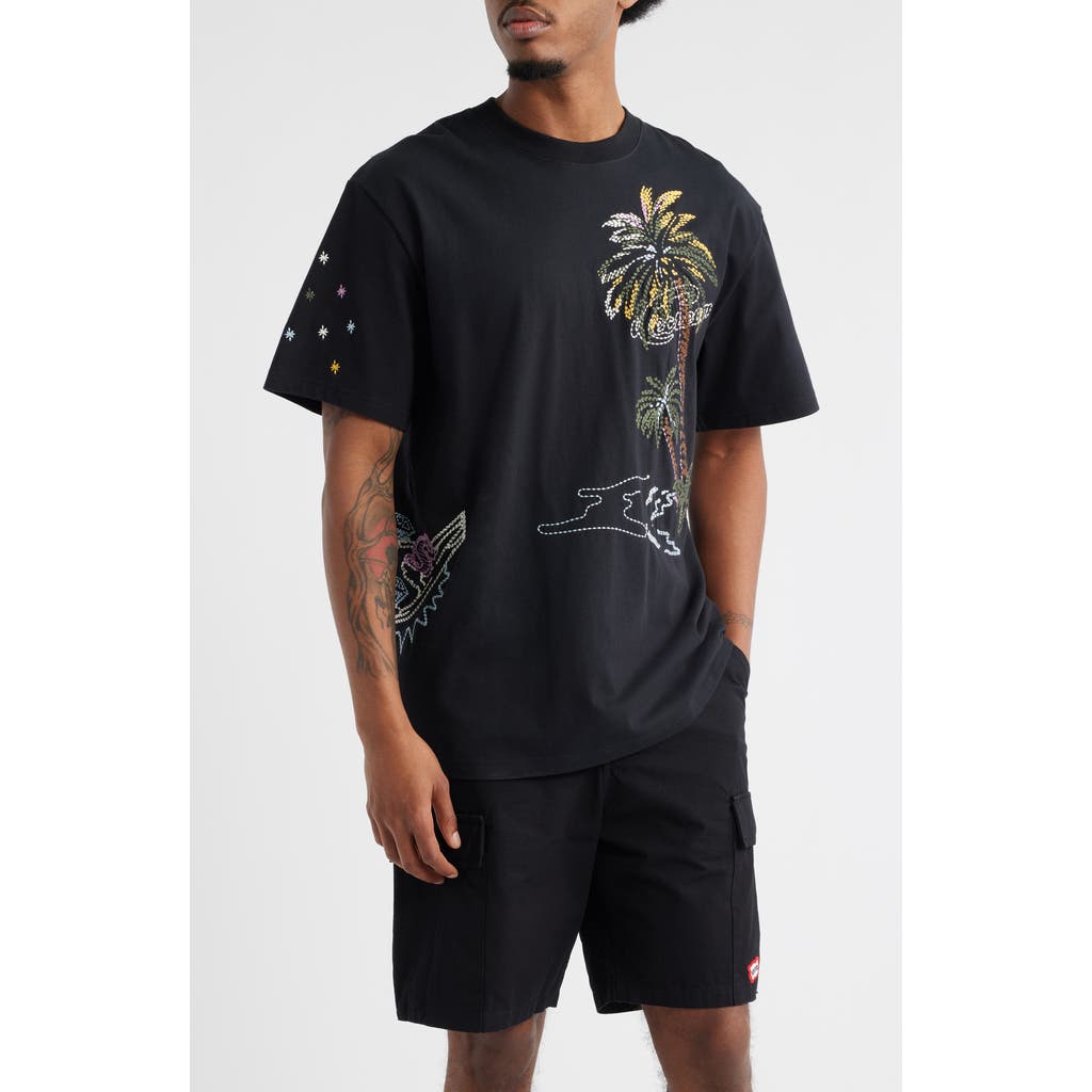 Icecream The Palms Embroidered Oversize T-shirt