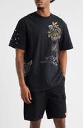 ICECREAM The Palms Embroidered Oversize T-Shirt