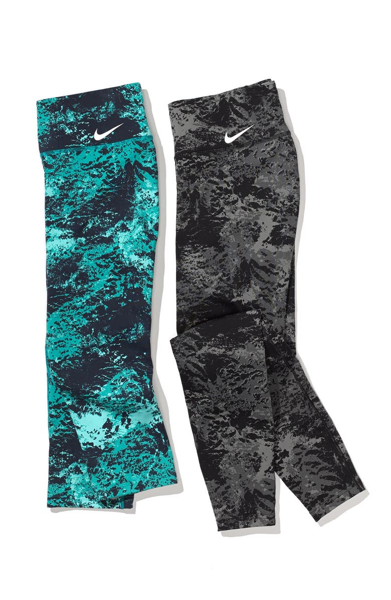 Nike 'Legendary' Print Dri-FIT Tights, Alternate, color, 