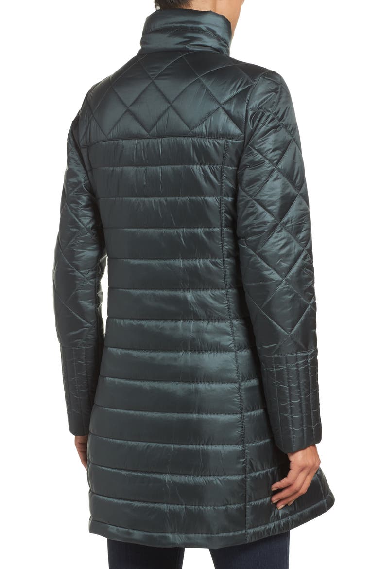 Radalie Water Repellent Insulated Parka, Alternate, color, CARBON