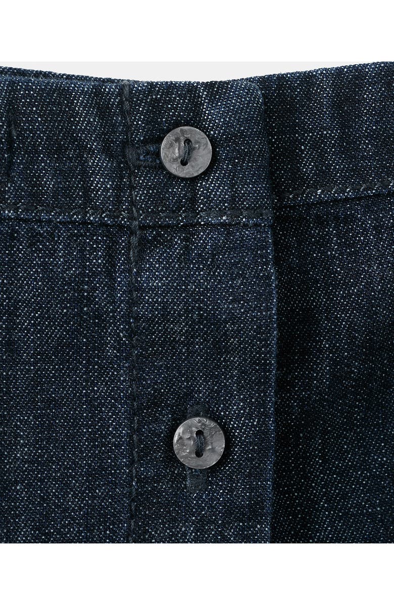 MANGO Calonge Denim Top, Alternate, color, Open Blue