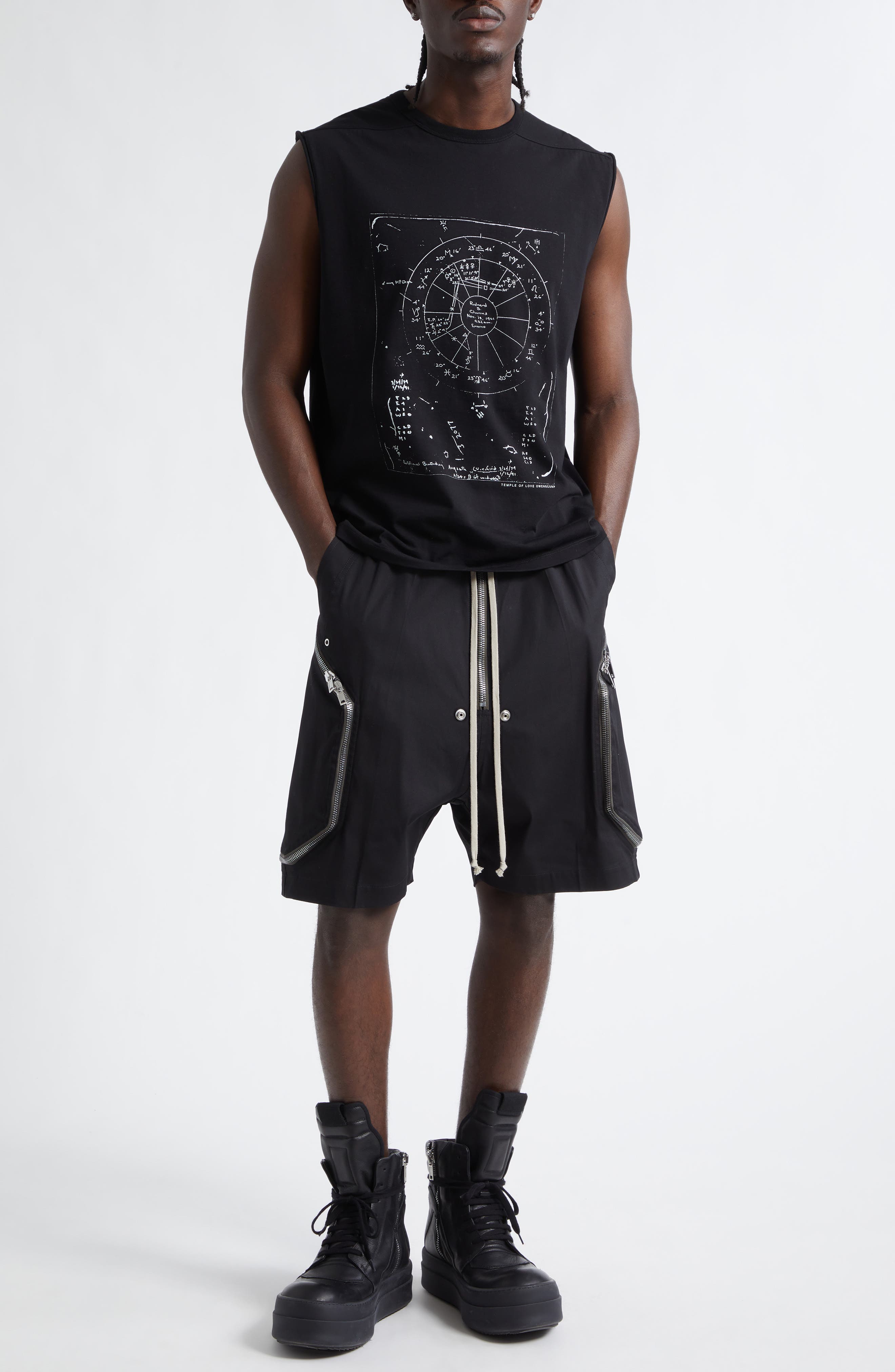 Heizer Bela Stretch Poplin Zip Shorts - image 2