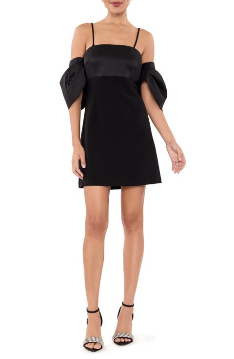 Capri Cold Shoulder Minidress