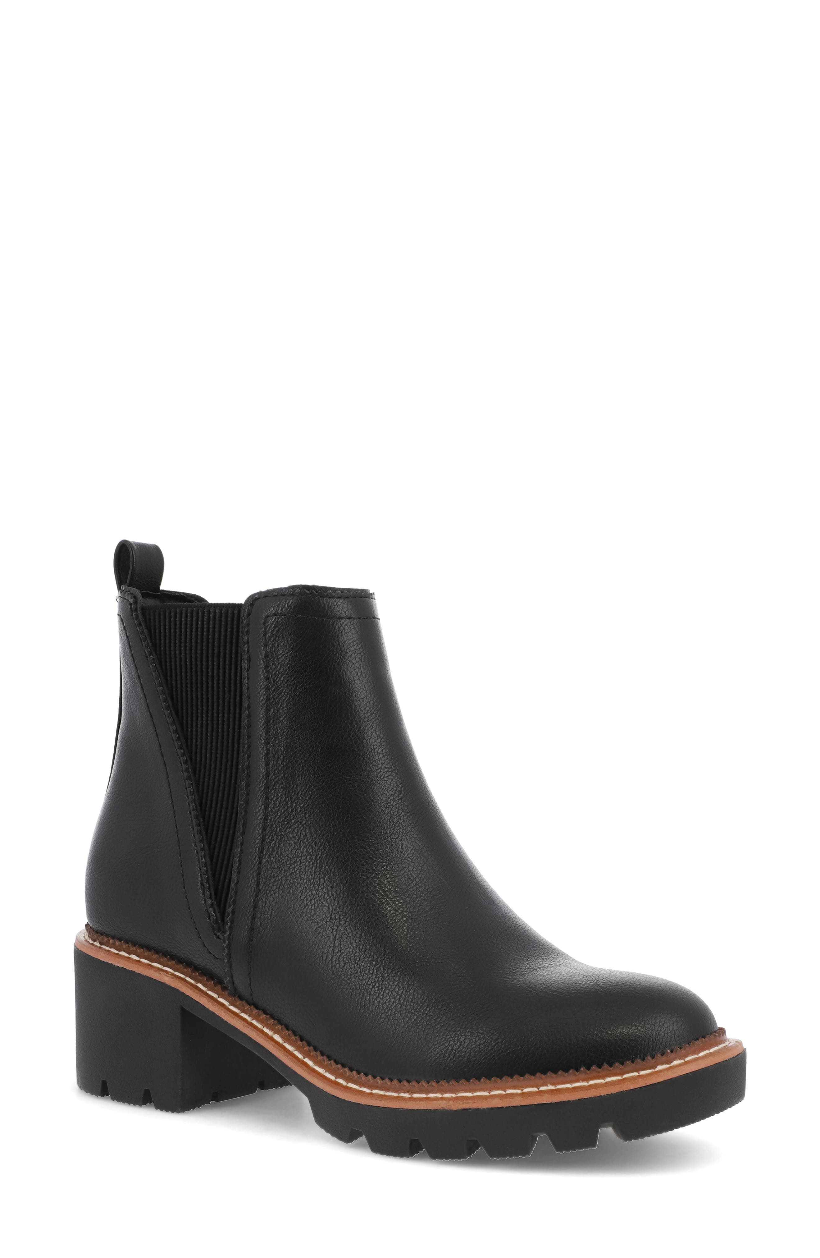 MIA Paula Chelsea Boot, Main, color, Black